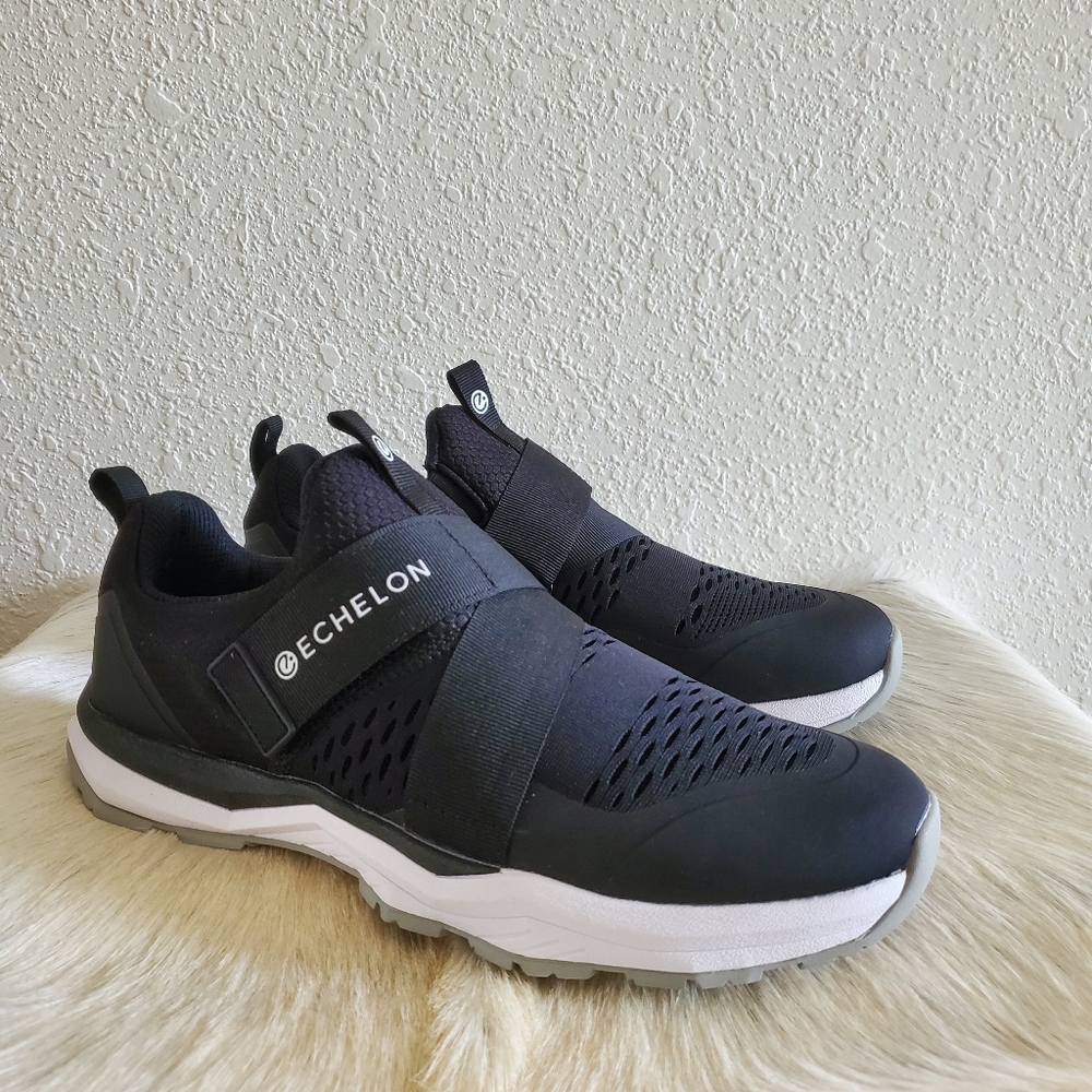 Echelon Indoor Cycling Shoe Black Unisex Black/White size 9.5